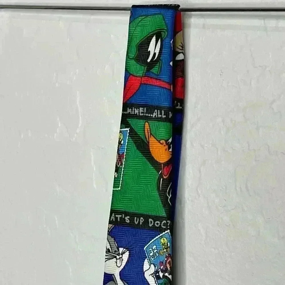 Looney Tunes Stamp Collection Vintage 1997 Tie